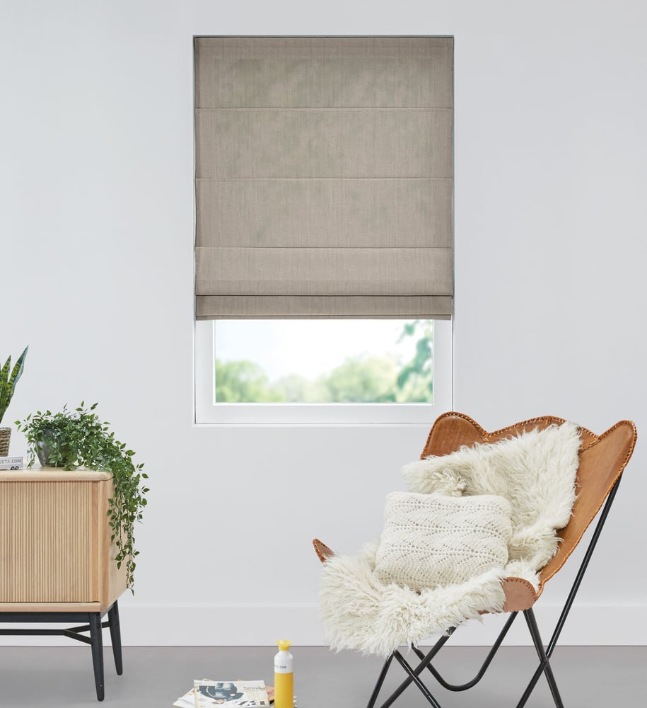Vouwgordijn - Celine Beige VCELG07
