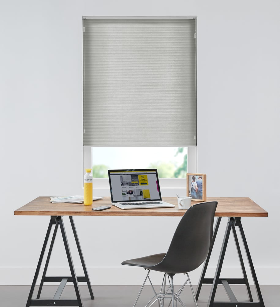 Basic - Plisségardin - Mouse Grey B5307