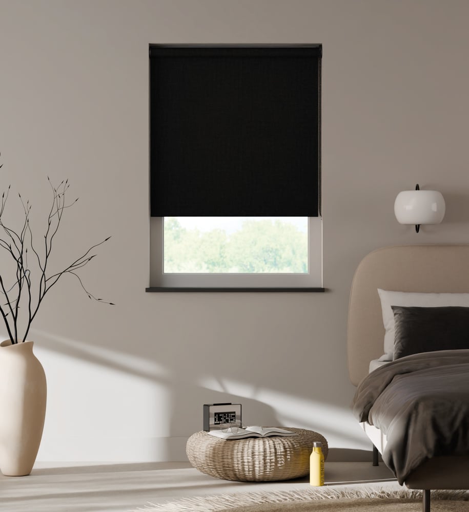 Classic - Rullegardin - Linen Black C5917
