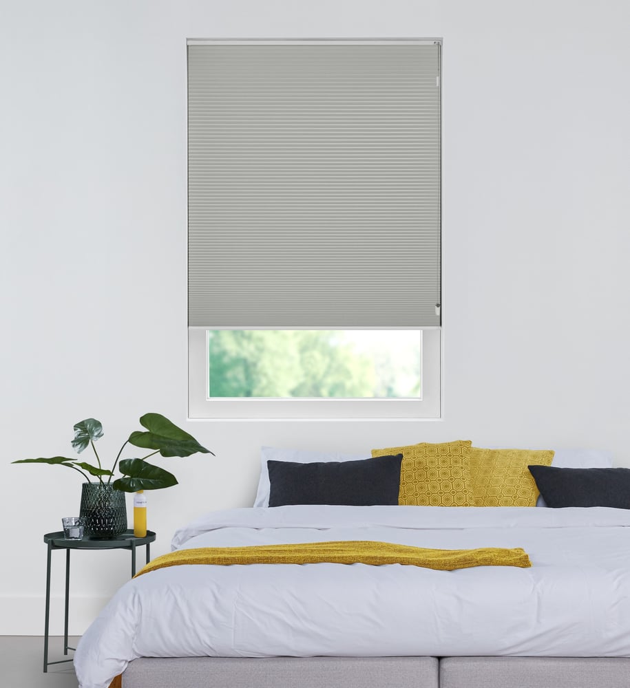Luxury - Plisségardin - Warm grey 7071