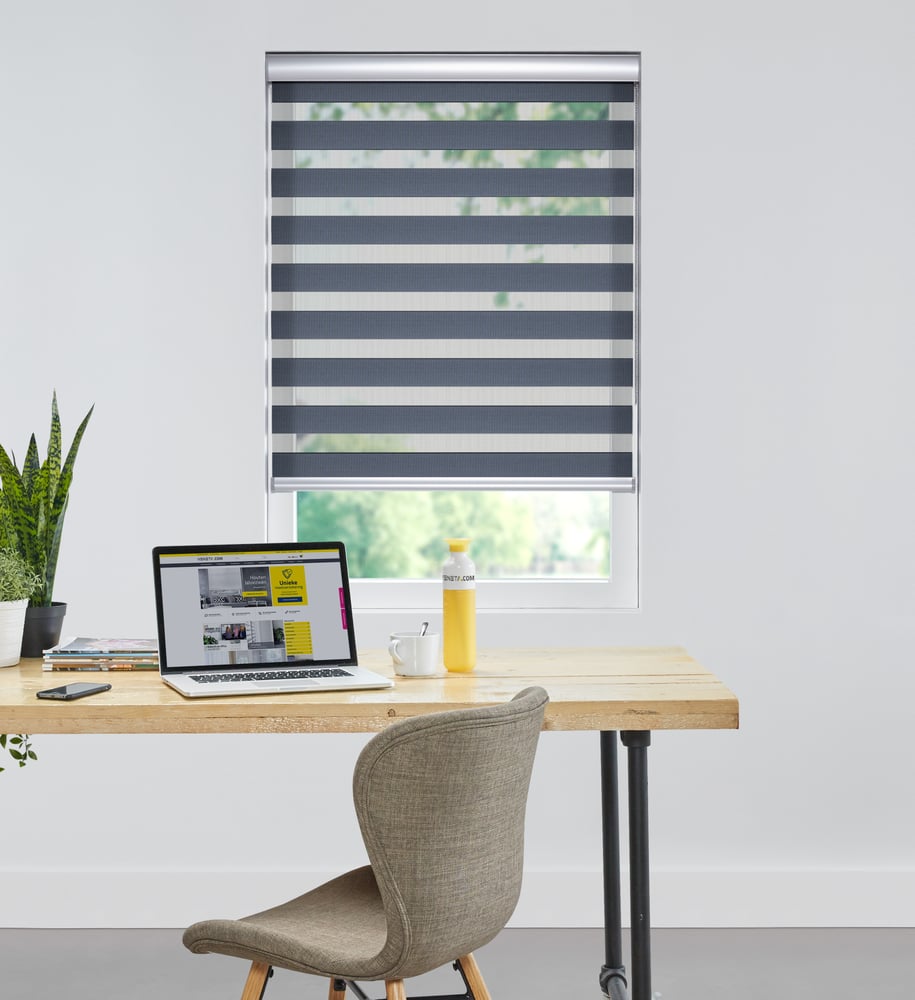 Colors - Duo-Rullegardin - Blågrå VELX63