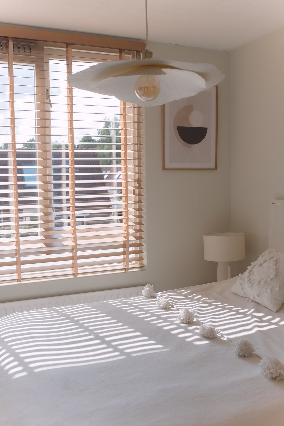 Japandi stijl slaapkamer