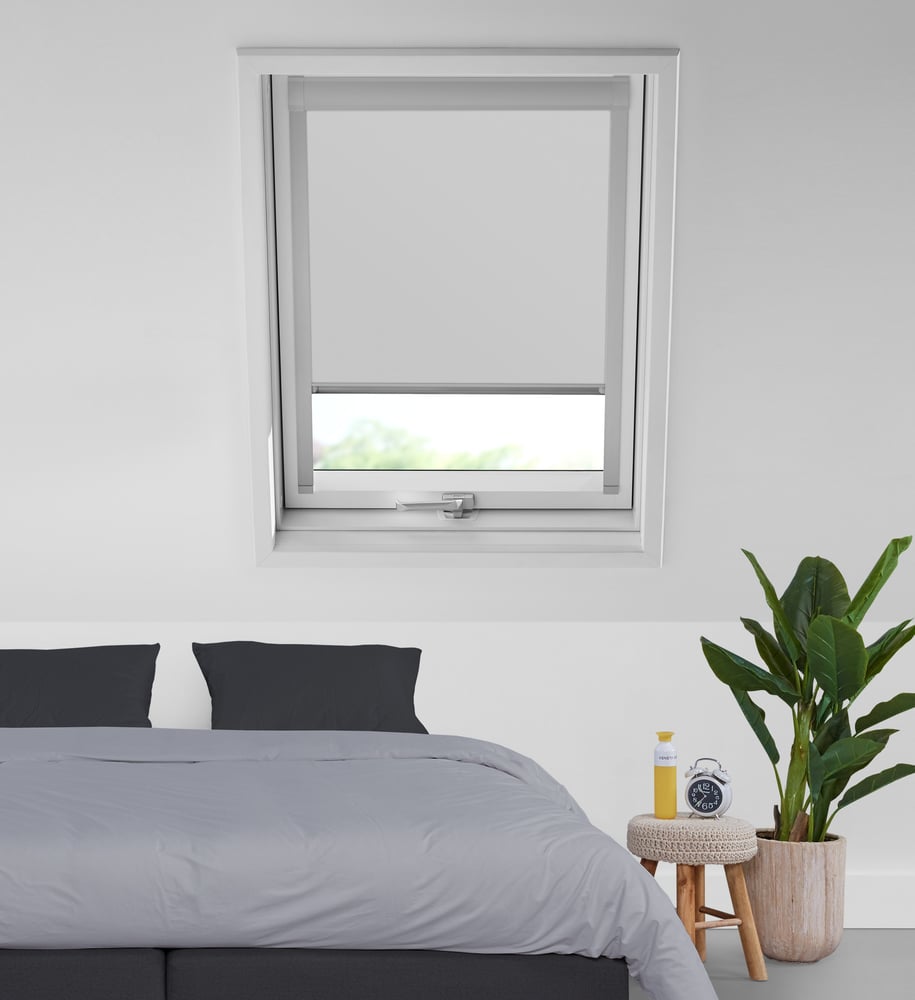 Tagvindue rullegardin til RoofLITE® - Hvid VE008