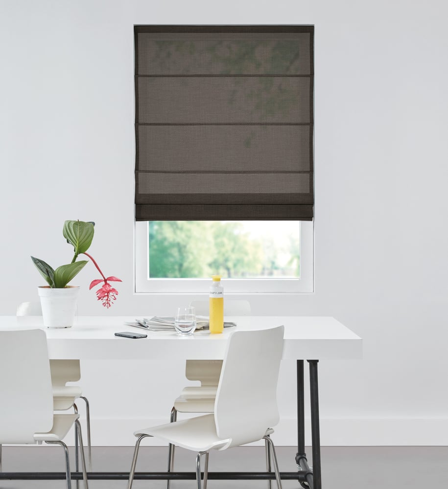 Foldegardin - Cleo Anthracite 220345