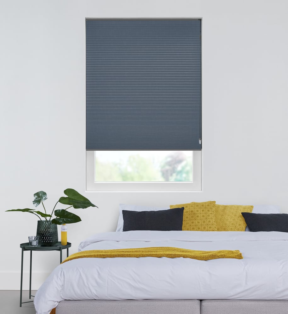 Luxury - Plisségardin - Night blue 7074