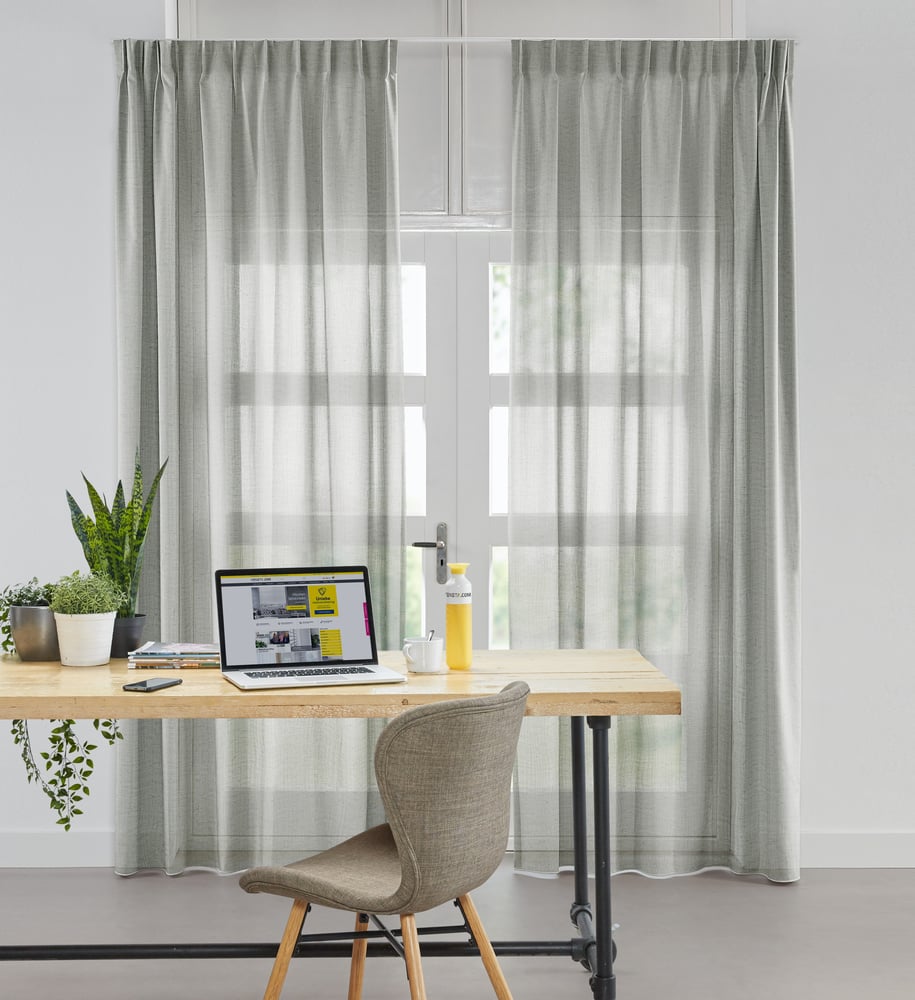 Transparent gardin - Milly Sage VMILG16