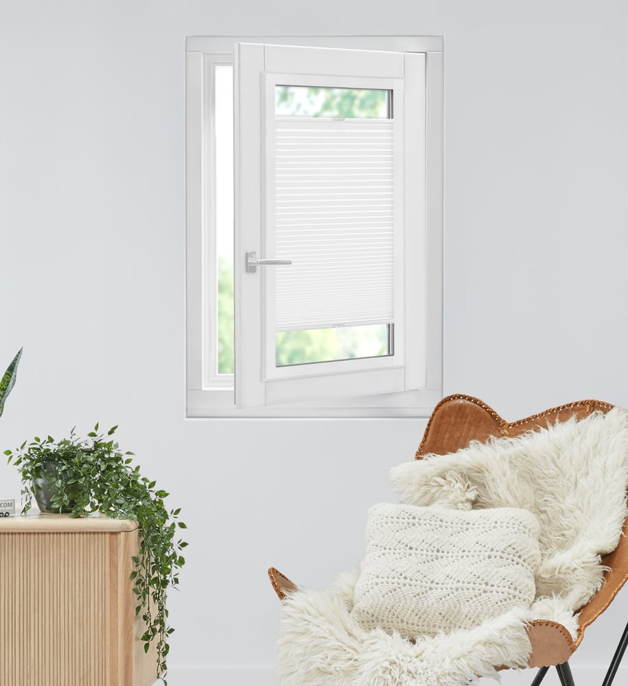 Luxury - Plisségardin - - Snow White 7055