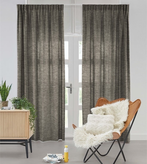 Grijze gordijnen slaapkamer
