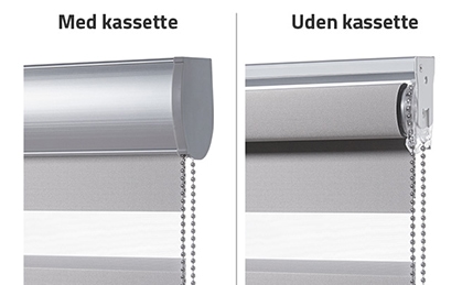 Specifikationer–Duo rullegardiner–Kassette–1NL