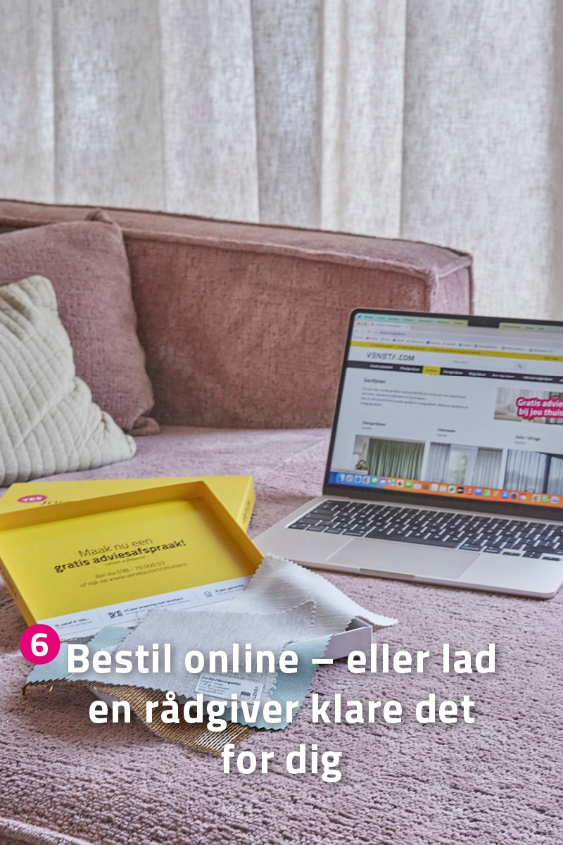 Trin 6 farveprøver