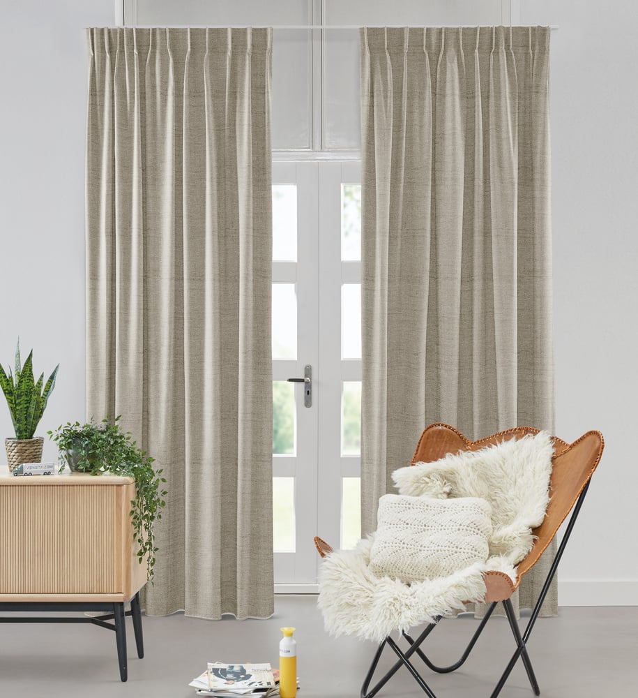 Semitransparent gardin - Lush Linen 224255