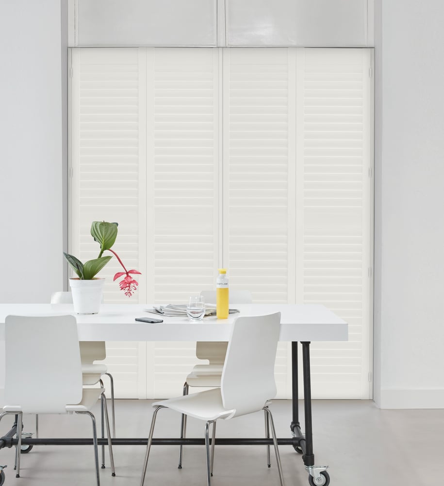 Shutters Normandy Wood Op Maat - Silk White NW003 - Veneta.com