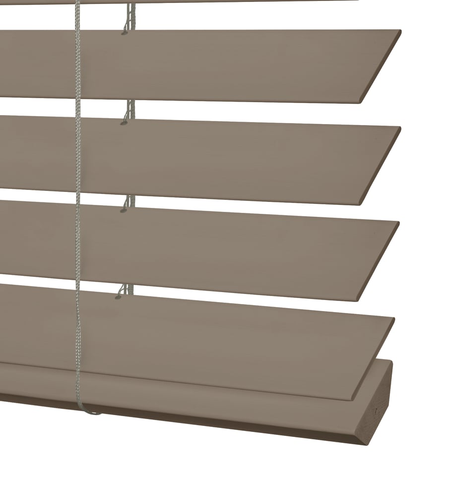 Houten Jaloezie Harmony Op Maat - Steen Grijs - Veneta.com
