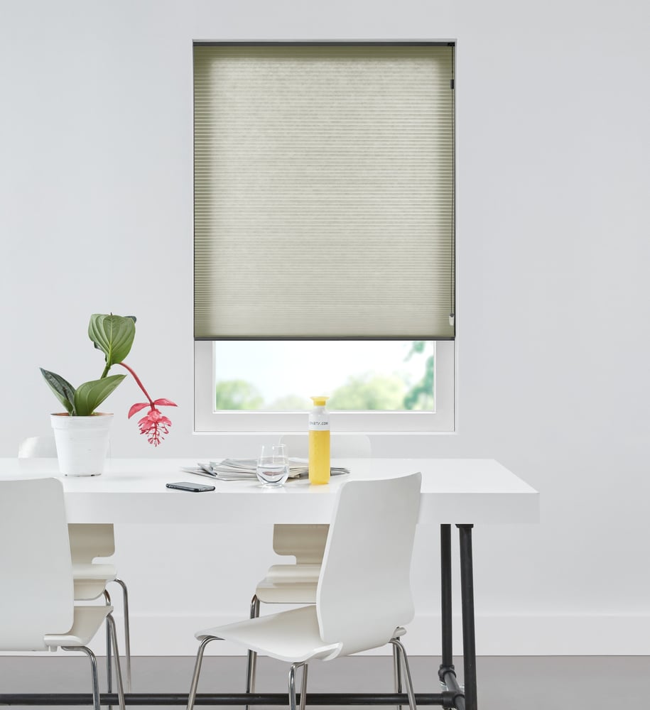 Luxury - Plisségardin - Moss One Tone 7077