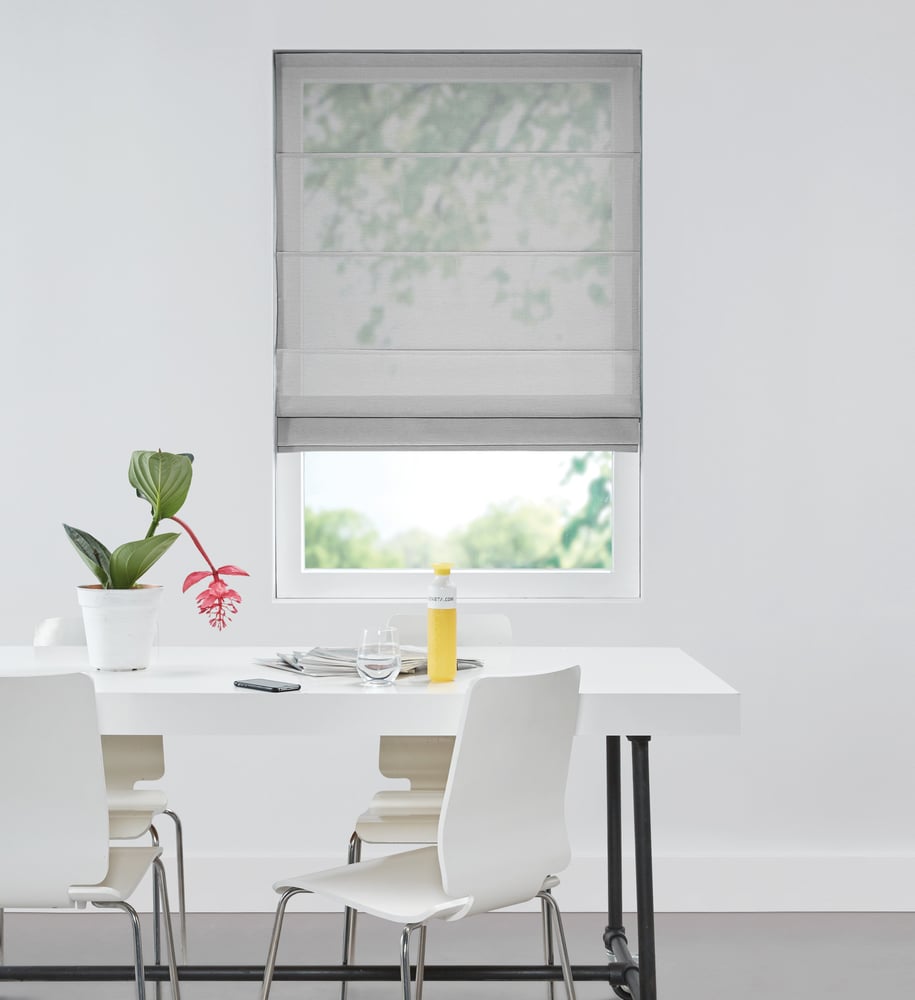Foldegardin - Grace Hvid 225900