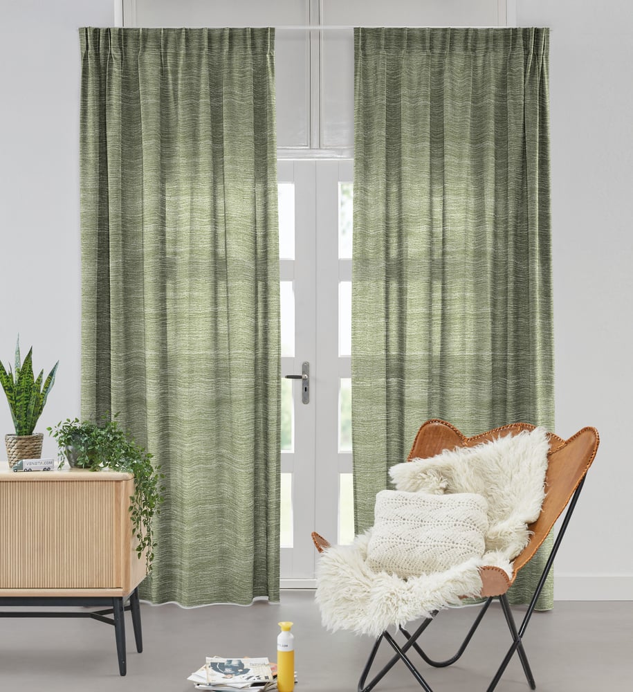 Transparent gardin - Chai Sage VCHAG04
