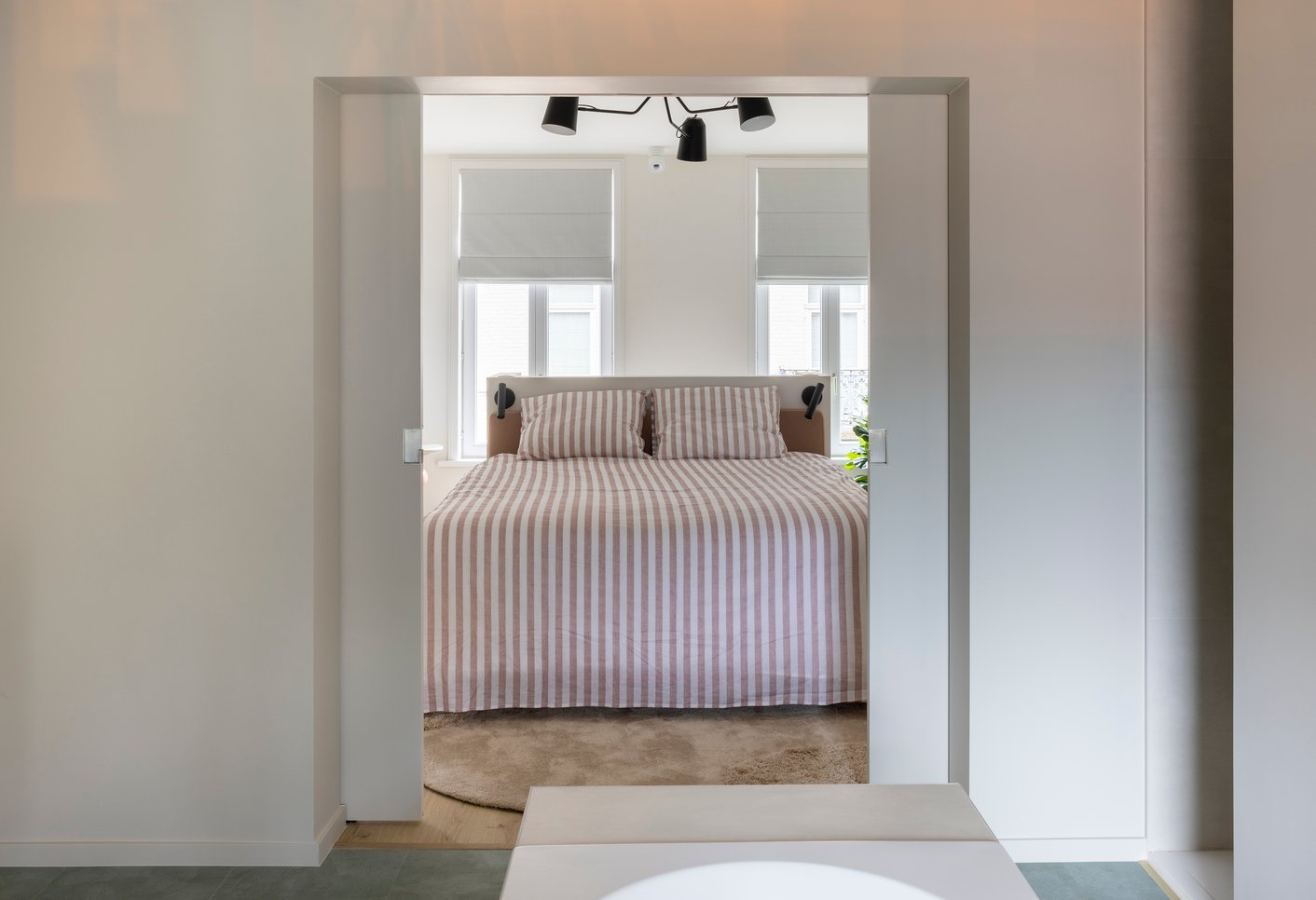 Vouwgordijnen in de slaapkamer