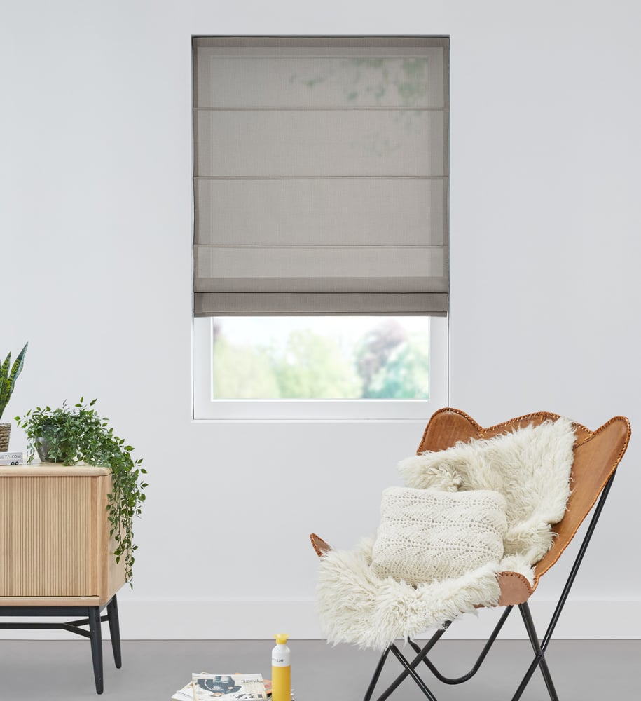 Foldegardin - Milly Linen VMILG07
