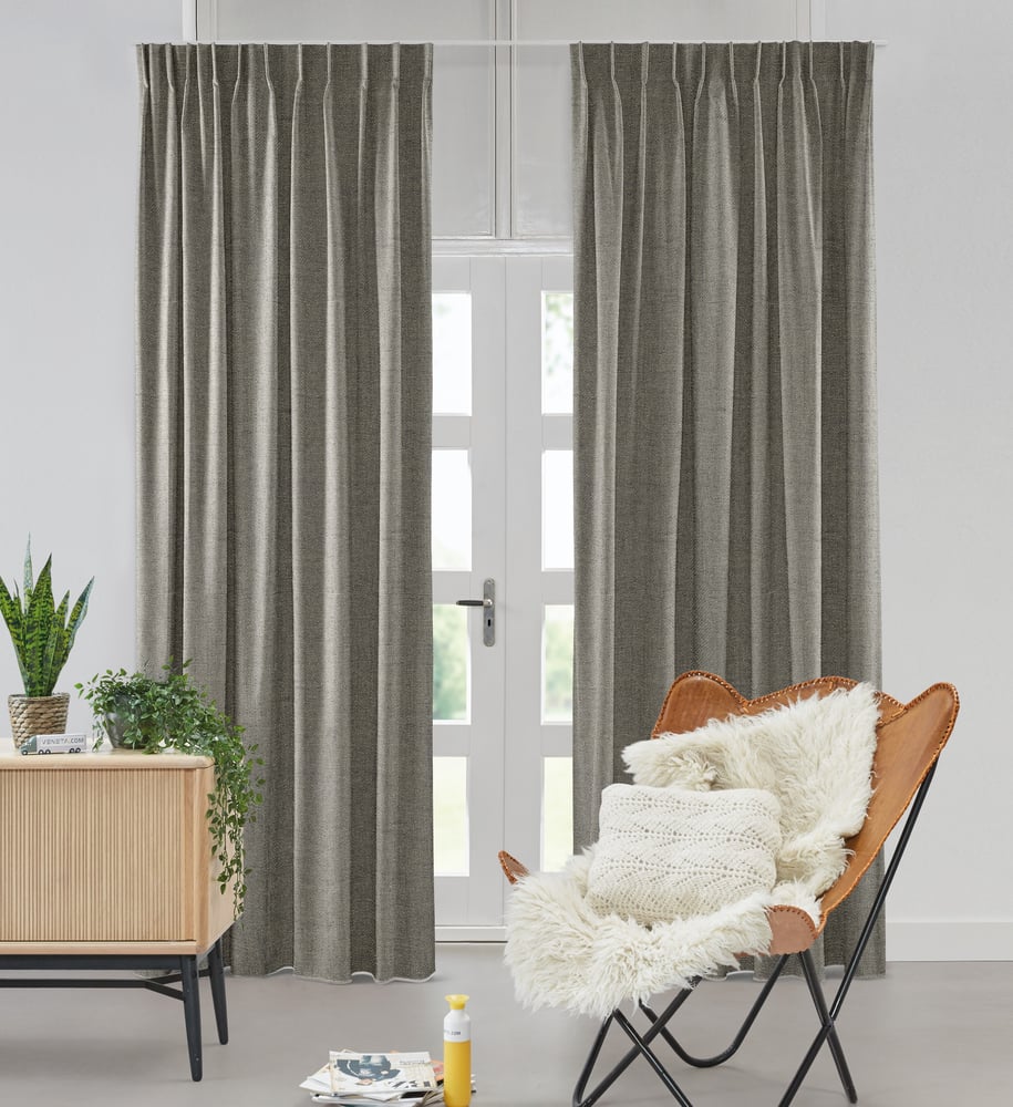 Semitransparent gardin - Lush Stone 224263