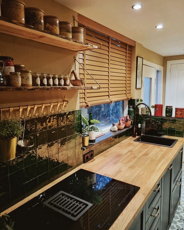 Bohemian stijl in de keuken