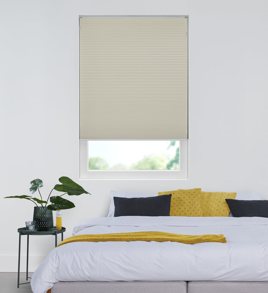 Basic - Plisségardin - Light Grey B6311