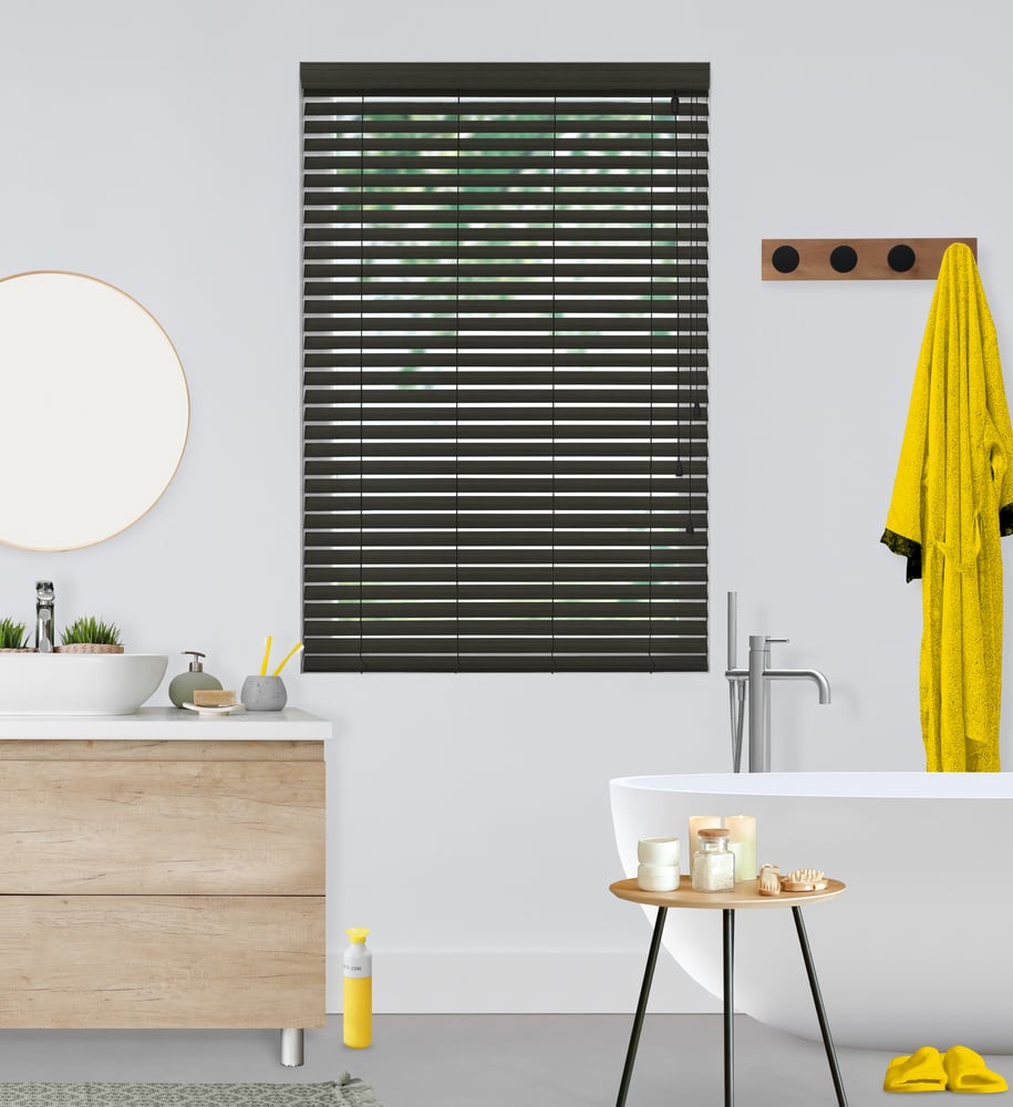 Houtlook Jaloezie Sensations Op Maat - Donker Walnoot 6923