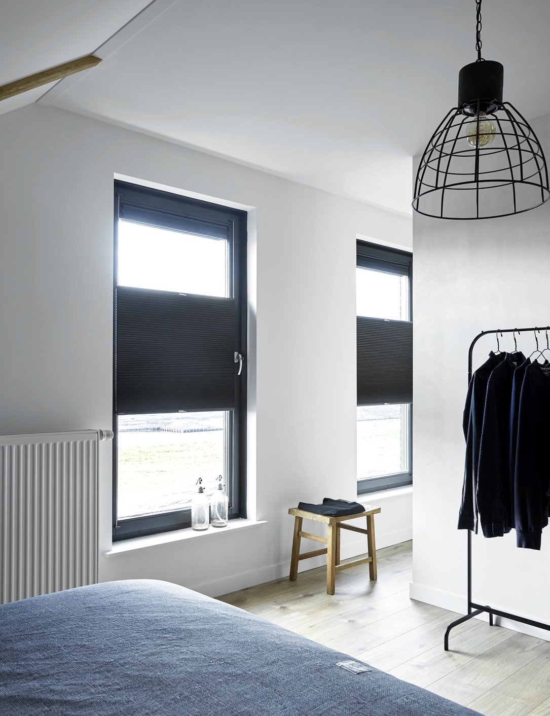 Top down bottom up in slaapkamer