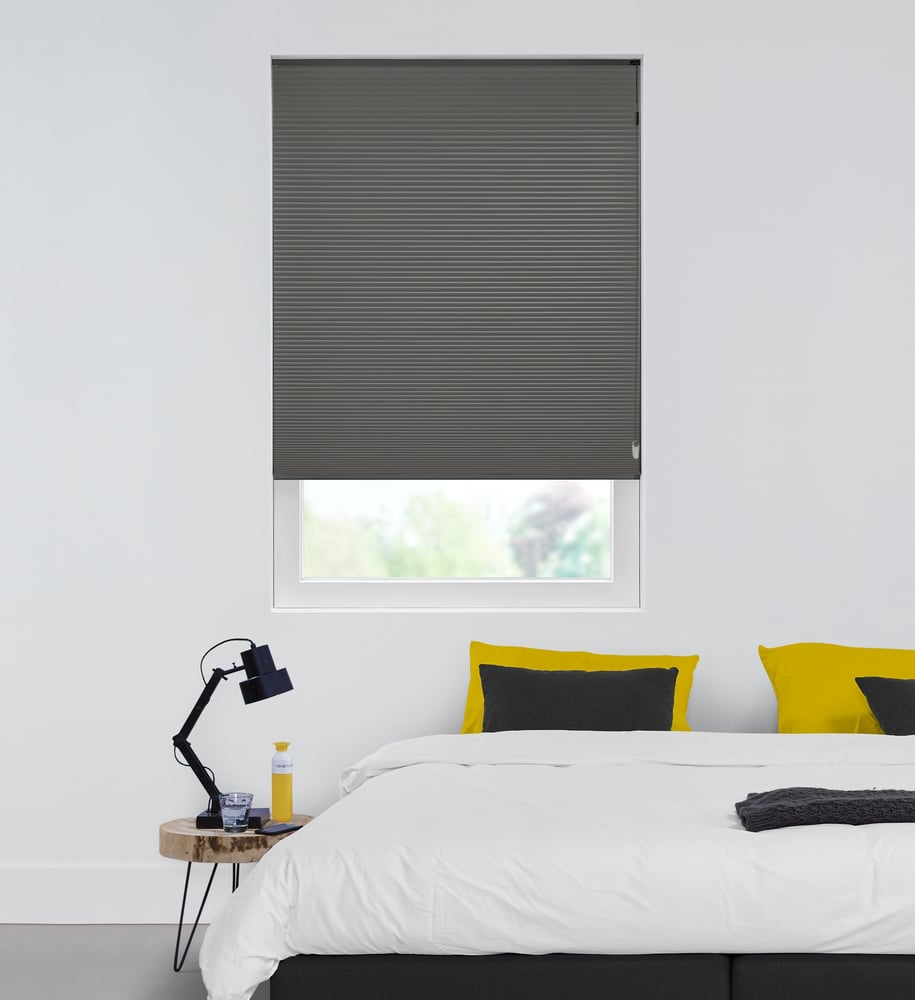 Luxury - Plisségardin - Onyx One Tone 7084
