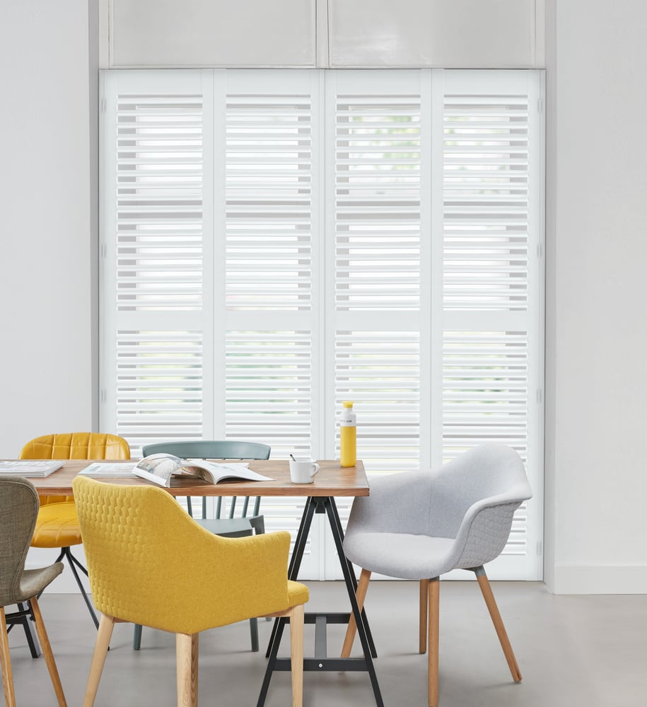 Bright Wood - Shutter - Aura White BW076