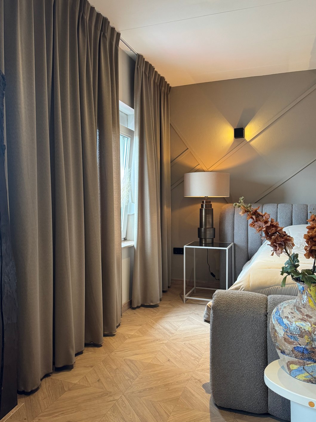 Gordijnen in de slaapkamer