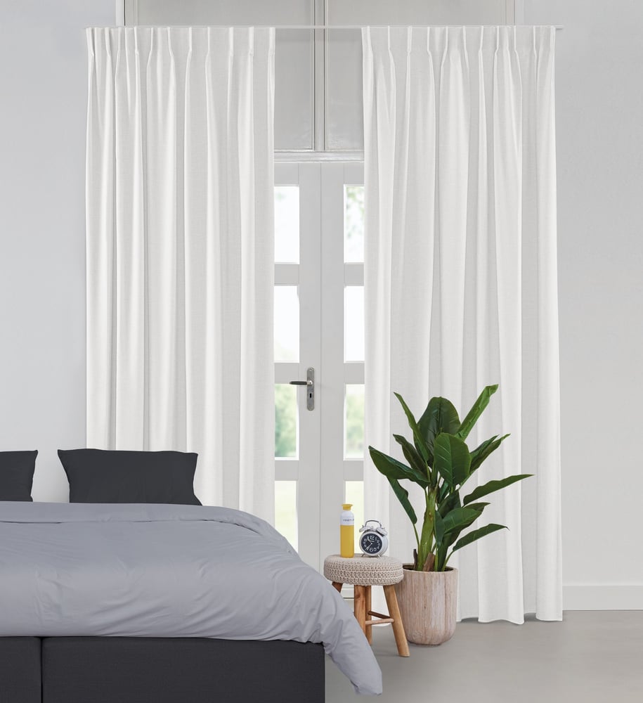 Mørklægningsgardin - Tirza Pearl 223482