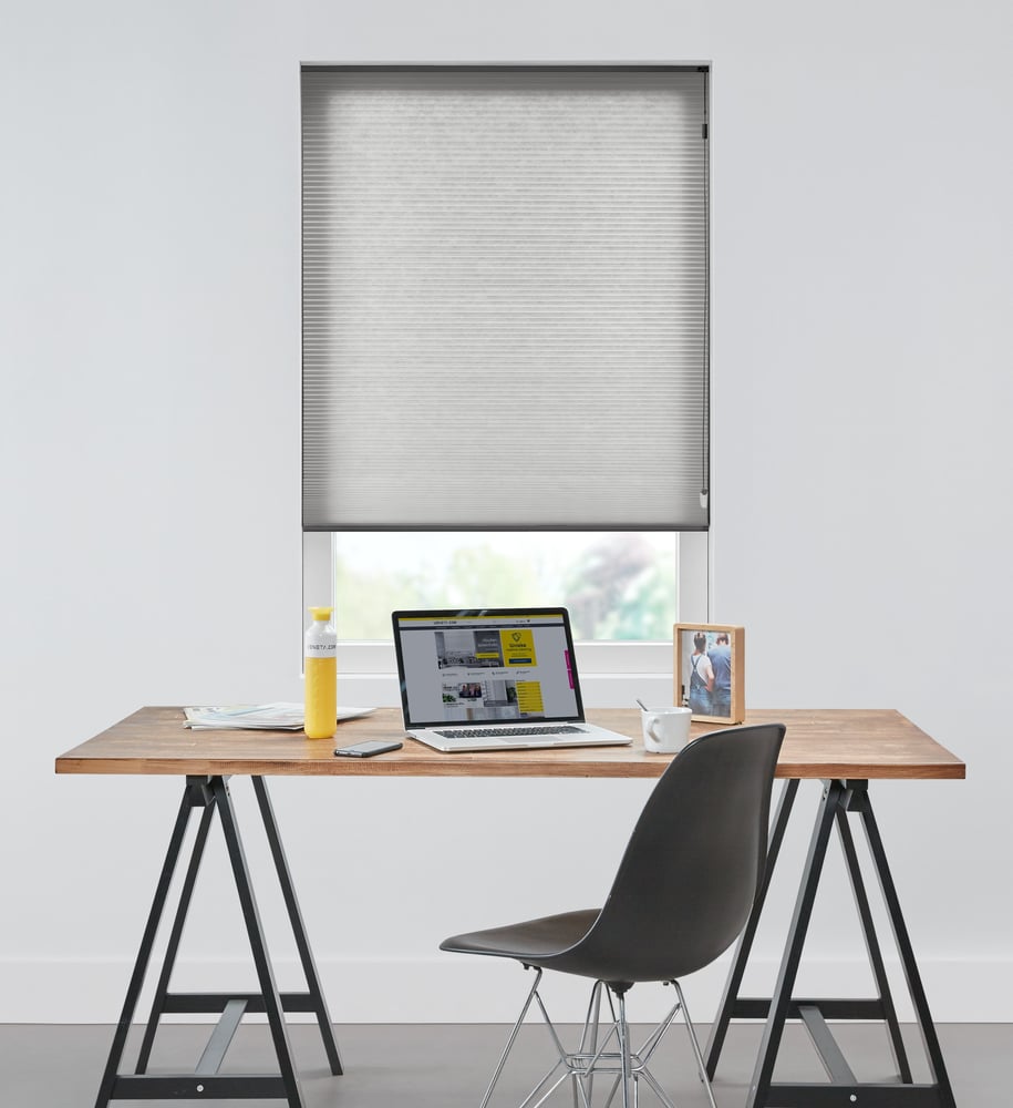 Luxury - Plisségardin - Onyx One Tone 7078