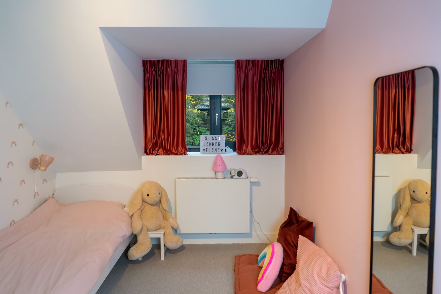 Verduisterende gordijnen in kinderkamer