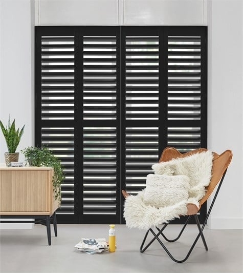 Shutters classic black