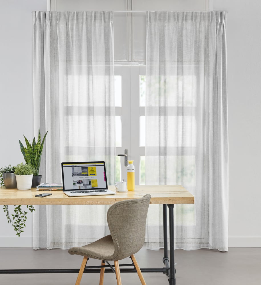 Transparent gardin - Noa White VNOAG01