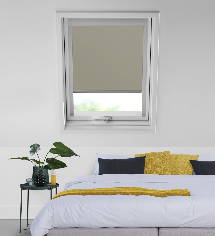 Tagvindue rullegardin til RoofLITE® - Greige VE7673