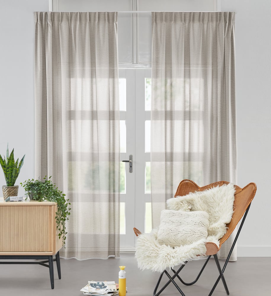 Transparent gardin - Milly Linen VMILG07