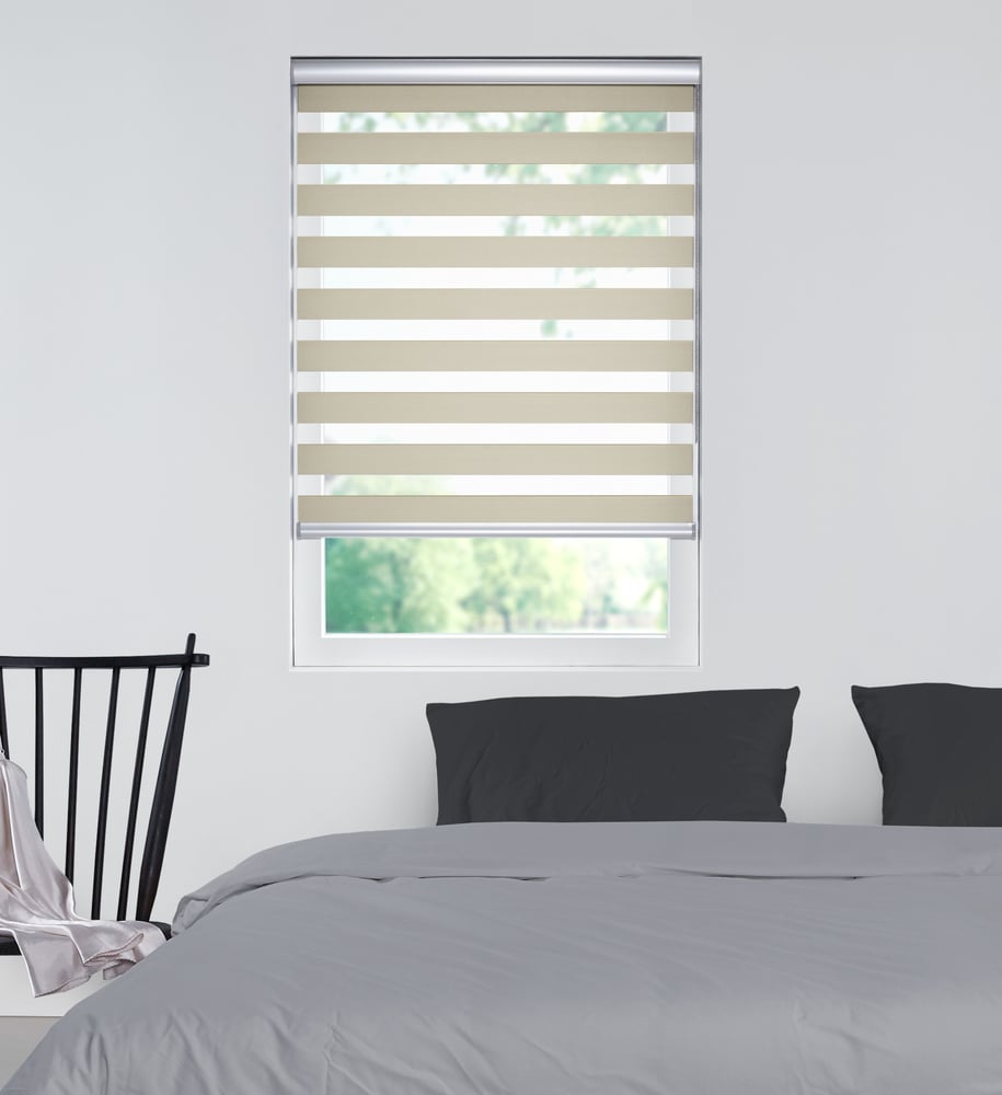 Slim Line - Duo rolgordijn - Beige SLBC34