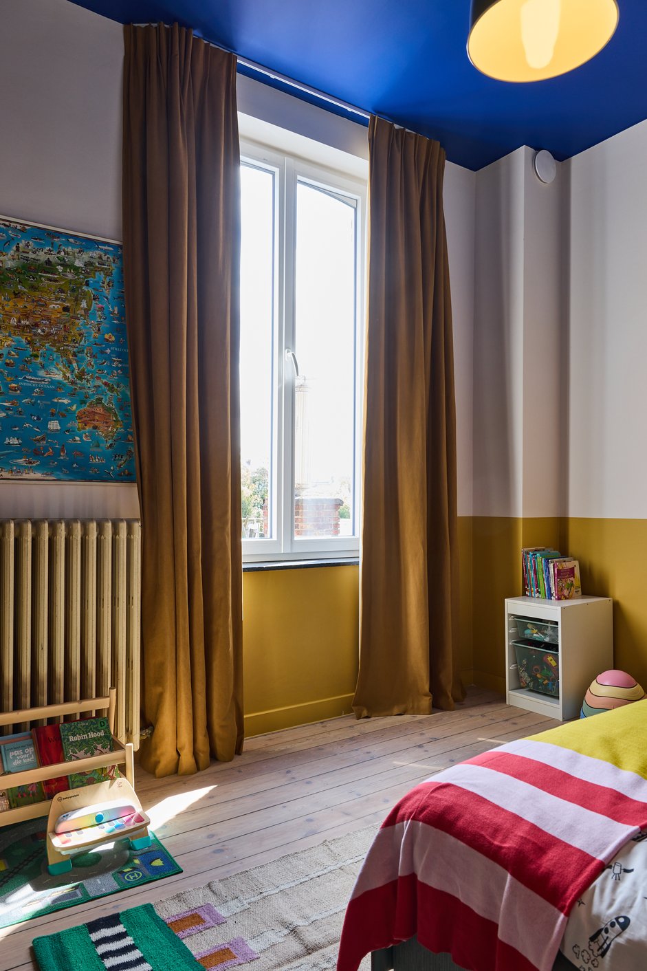 Overgordijn in de kinderkamer