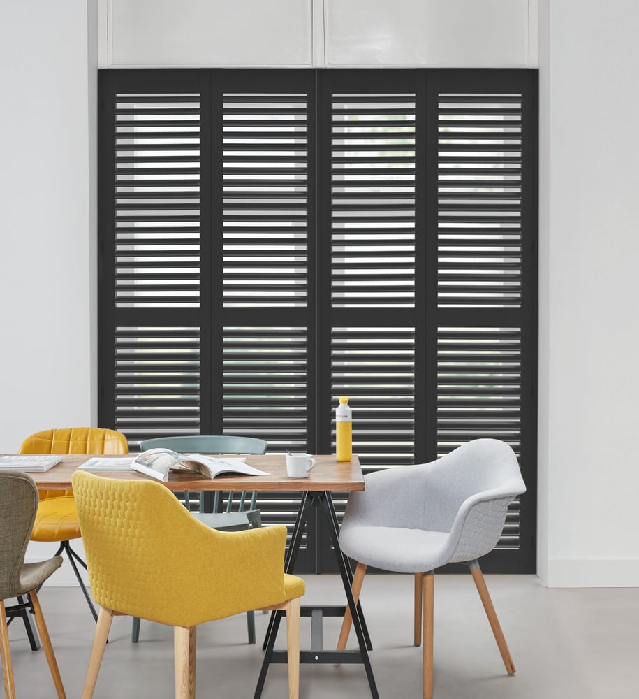 Bright Wood - Shutter - Gray Black BW017