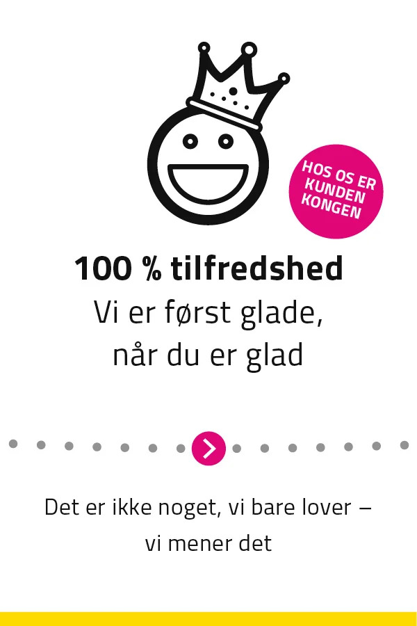 100% tilfredshed