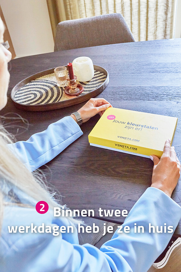 Stap 2 kleurstalen