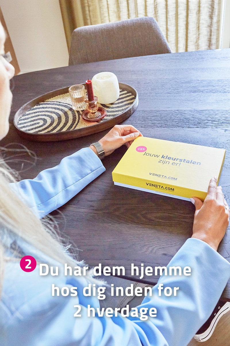 Trin 2 farveprøver