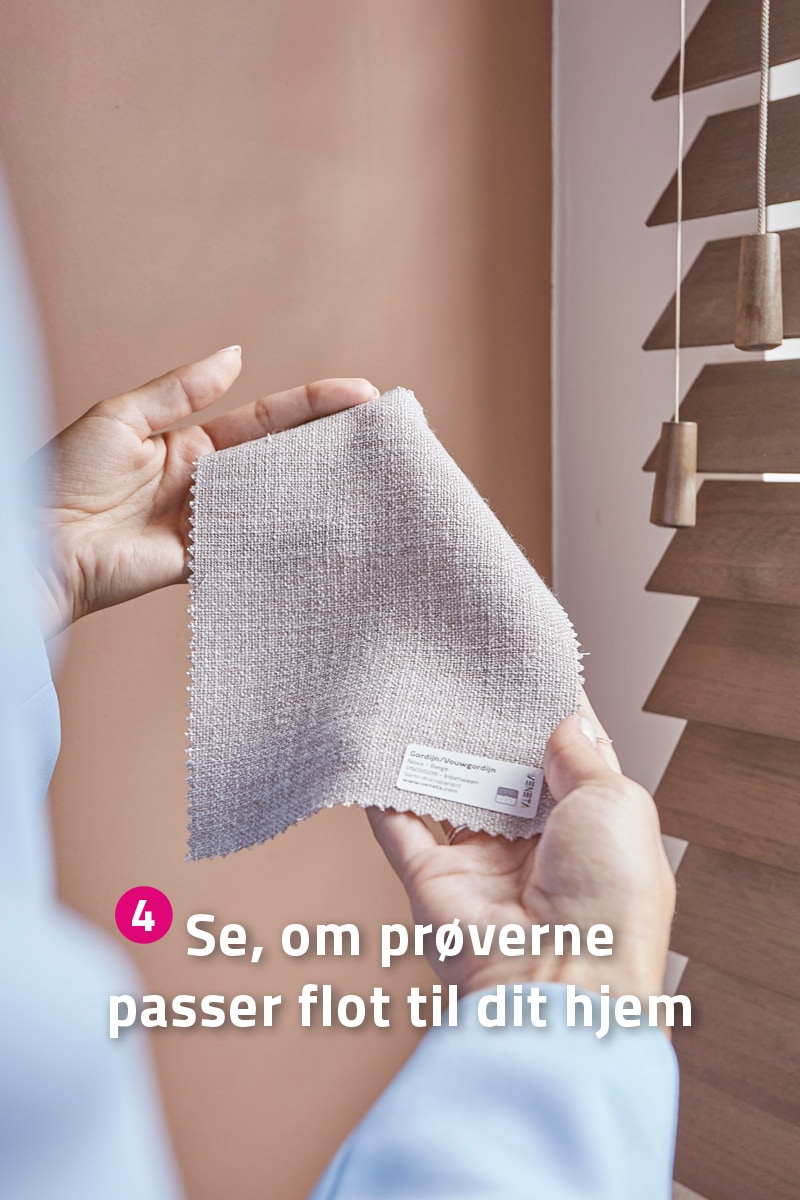 Trin 4 farveprøver