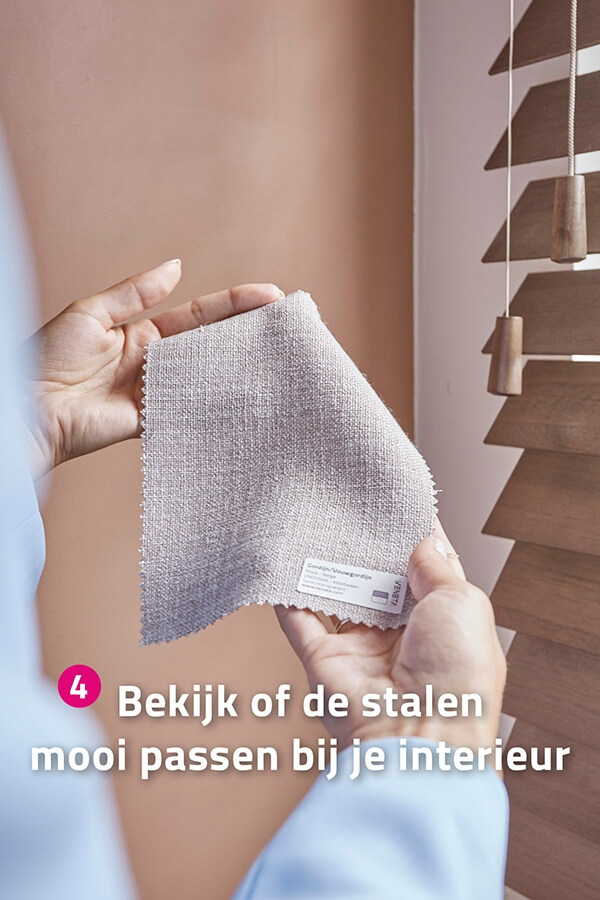 Stap 4 kleurstalen