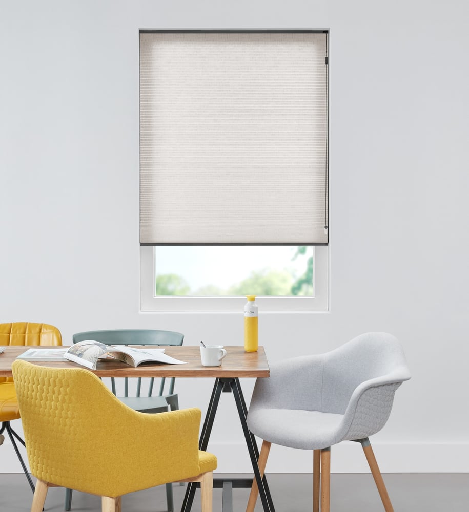 Luxury - Plisségardin - Walnut One Tone 7048