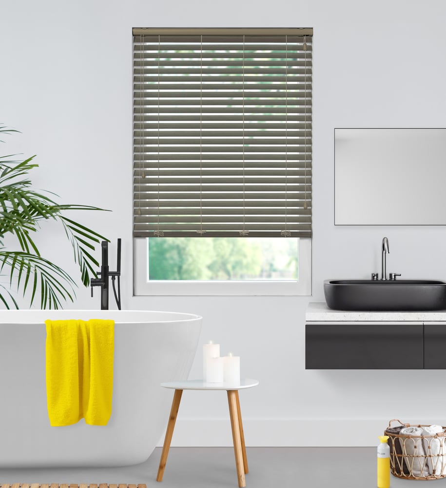 Sensations Deco - Houtlook jaloezie - Grijs 6937D