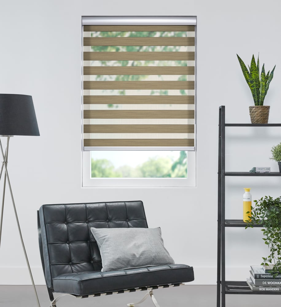 Nature - Duo-Rullegardin - Bronze VENE38
