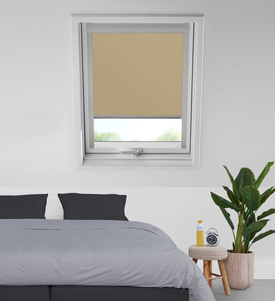 Tagvindue rullegardin til RoofLITE® - Creme VE651