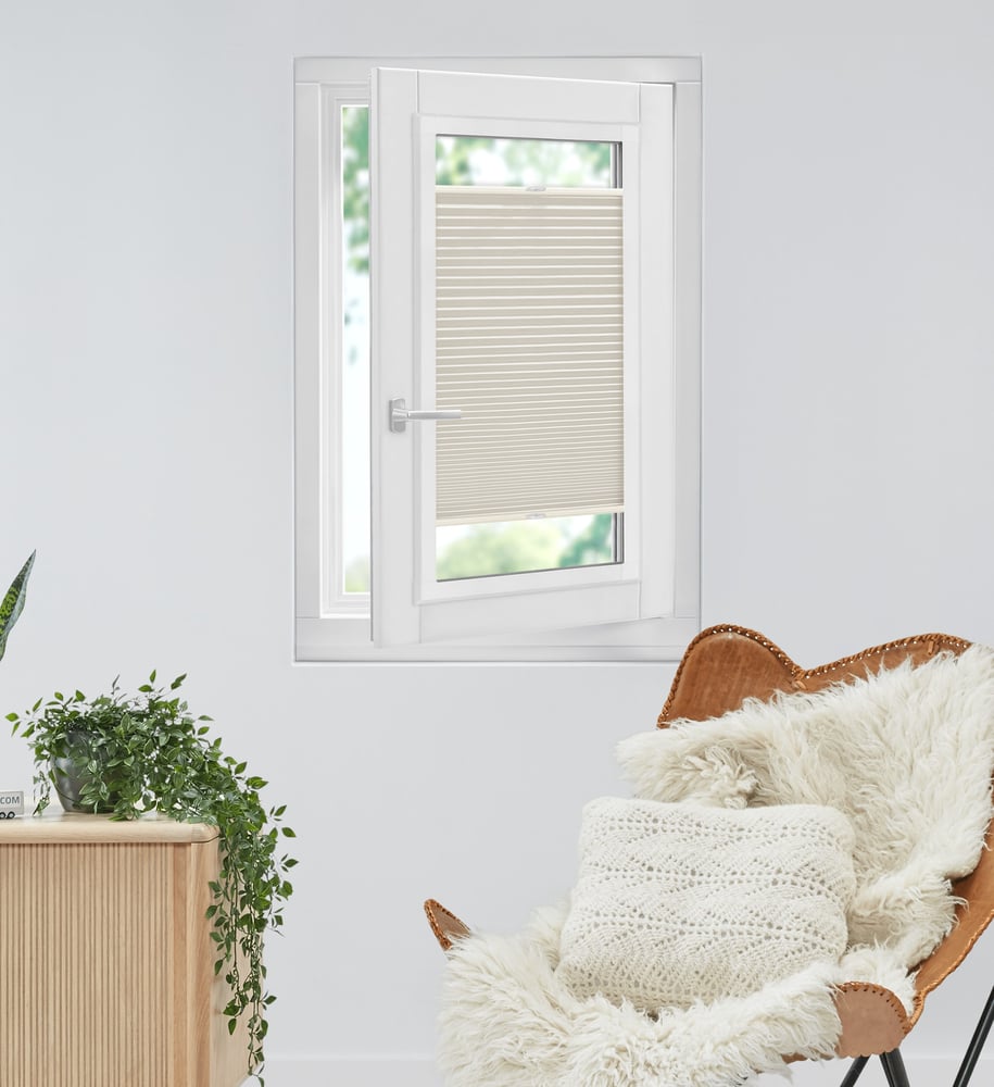 Luxury - Plisségardin - - Taupe One Tone 7075